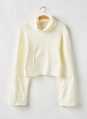 Pull manches longues manches longues beige NASTY GAL femme