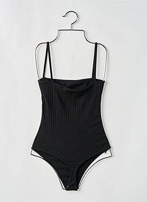 Body stretch fines bretelles noir MISSGUIDED femme