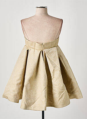 Robe courte sans manche sans manche or HOUSE OF CB LONDON femme