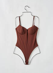Body marron BOOHOO pour femme seconde vue