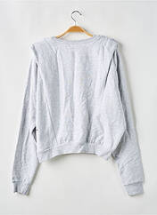 Sweat-shirt gris ELEVEN PARIS pour femme seconde vue