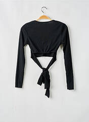 Top noir BOOHOO pour femme seconde vue
