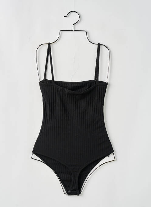 Body stretch fines bretelles noir MISSGUIDED femme