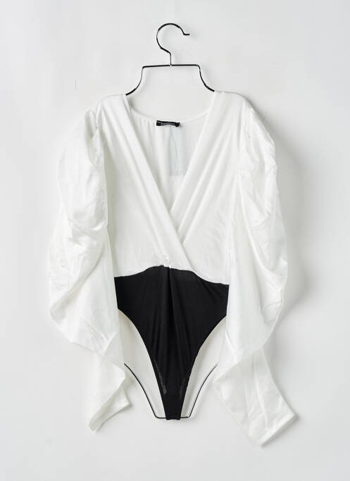 Body blanc BOOHOO pour femme
