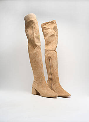 Cuissardes  talon de 4 à 6cm beige VANESSA WU femme