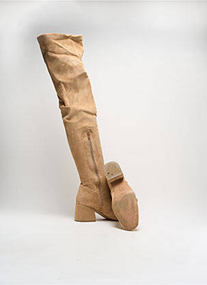 Cuissardes  talon de 4 à 6cm beige VANESSA WU femme