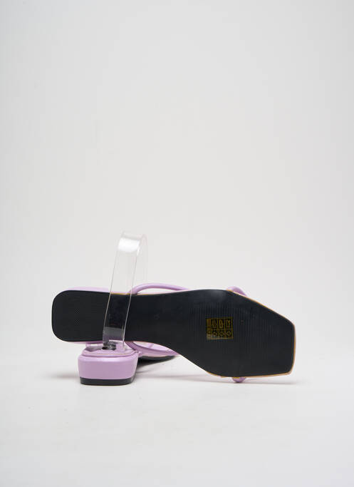 Mules/Sabots violet QUANTICLO pour femme