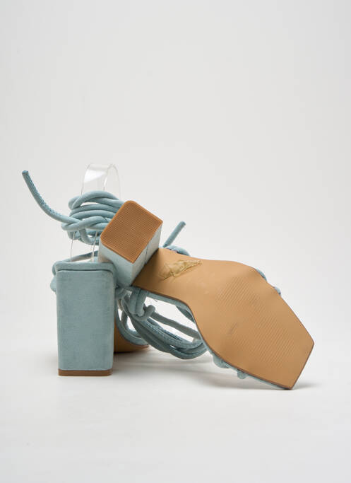 Sandales/Nu pieds bleu BOOHOO pour femme