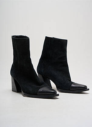 Bottines/Boots noir FLATTERED pour femme