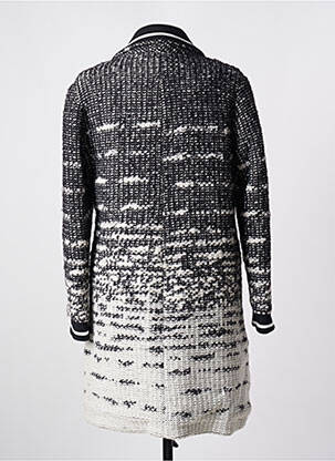 Robe mi-longue manches longues manches longues gris 3322 femme
