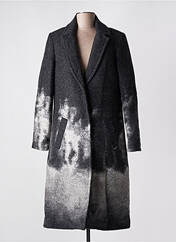 Manteau long gris fonce MC PLANET pour femme seconde vue