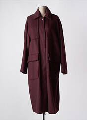 Manteau long rouge ASOS pour femme seconde vue