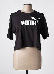 T-shirt noir PUMA pour femme seconde vue