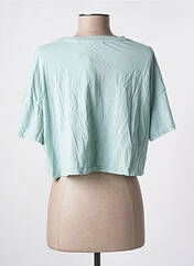 T-shirt vert BERSHKA pour femme seconde vue