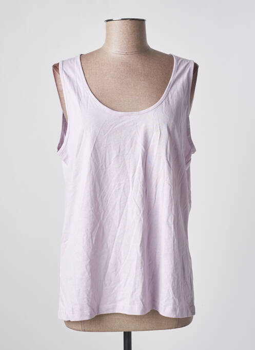 Débardeur violet MANGO pour femme