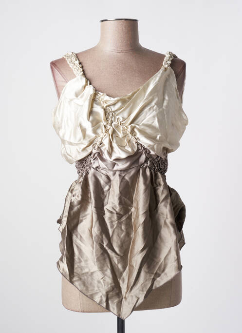 Top beige SERENA KAY pour femme