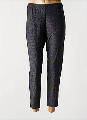 Pantalon 7/8 taille élastique gris BE THE QUEEN femme