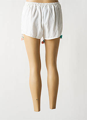 Short coupe droite marron LAURA JANE femme
