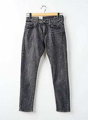 Jeans coupe slim poches gris LEVI'S femme