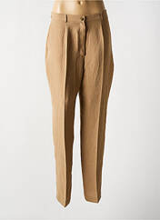 Pantalon droit beige ANGEL NINA pour femme seconde vue
