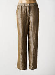 Pantalon droit marron BE THE QUEEN pour femme seconde vue