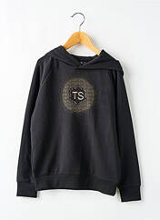 Sweat-shirt noir TEDDY SMITH pour fille seconde vue