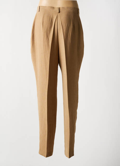Pantalon droit beige ANGEL NINA pour femme