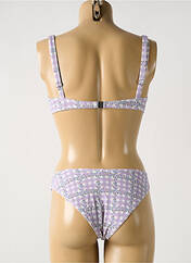Maillot de bain 2 pièces violet ROUJE pour femme seconde vue