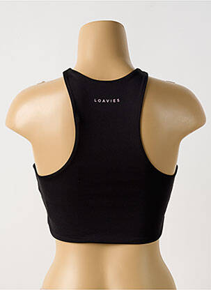 Top stretch sans manche noir LOAVIES femme