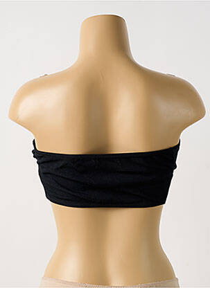 Top stretch sans manche noir BOOHOO femme