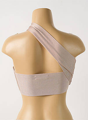 Top coupe cintrée sans manche beige HOUSE OF CB LONDON femme