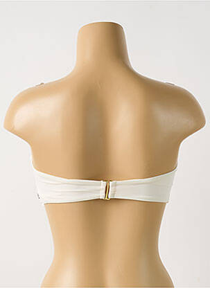 Haut de maillot de bain stretch haut bandeau beige HOUSE OF CB LONDON femme
