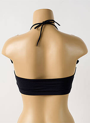 Haut de maillot de bain stretch haut bandeau noir MAIO femme