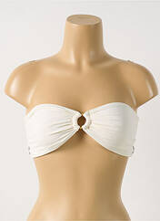 Haut de maillot de bain beige HOUSE OF CB LONDON pour femme seconde vue