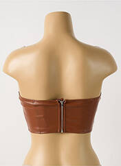 Top marron BOOHOO pour femme seconde vue