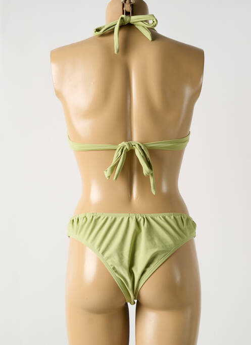 Maillot de bain 2 pièces vert NASTY GAL pour femme