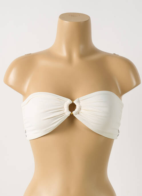 Haut de maillot de bain beige HOUSE OF CB LONDON pour femme