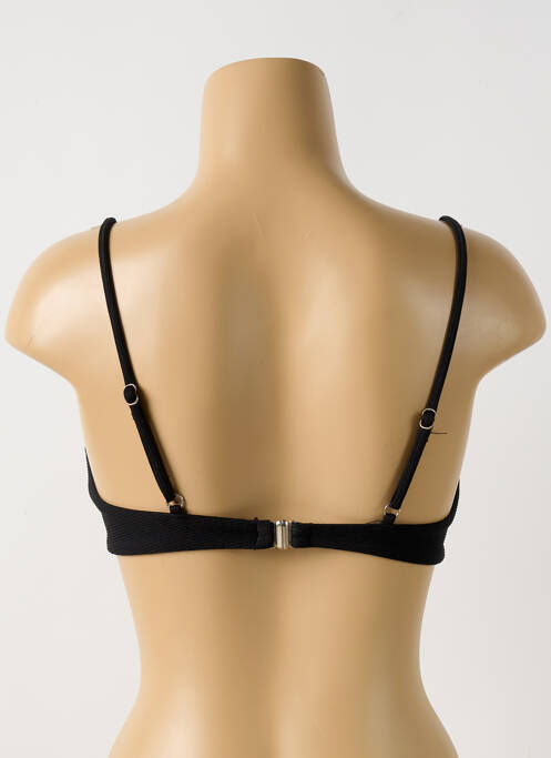 Haut de maillot de bain noir STRIPSKY pour femme