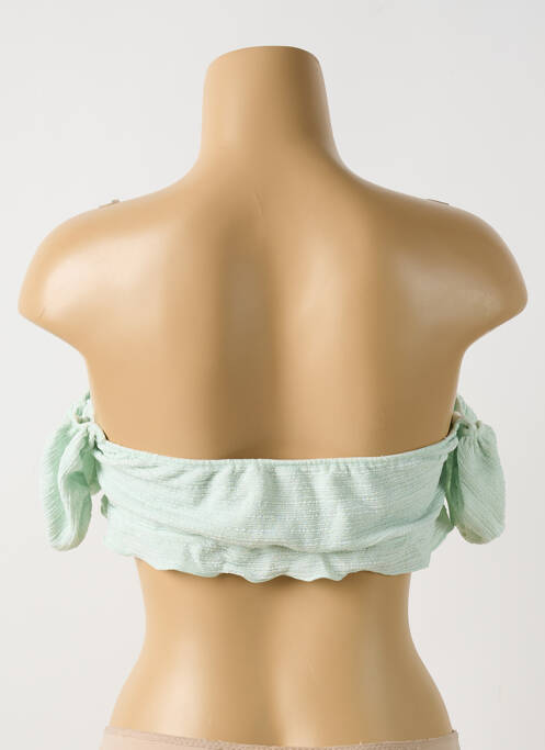 Haut de maillot de bain vert BOOHOO pour femme