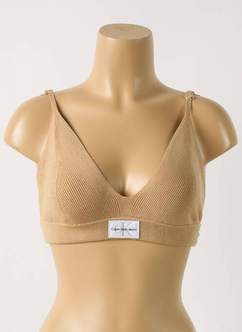 Soutien-gorge beige CALVIN KLEIN pour femme