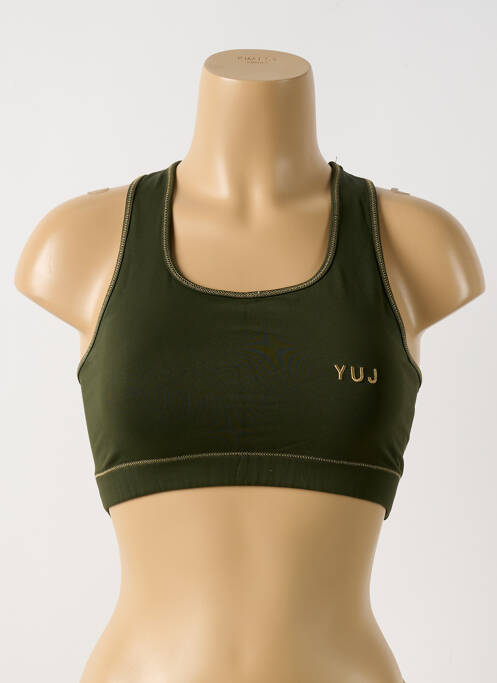 Soutien-gorge vert YUJ pour femme