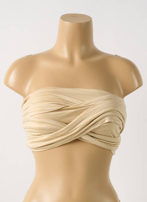 Top beige RUMOURS pour femme
