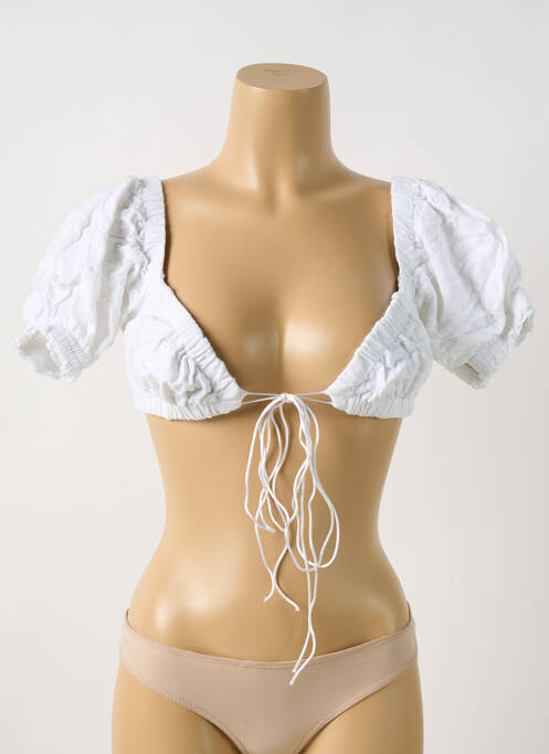 Top blanc RUMOURS pour femme
