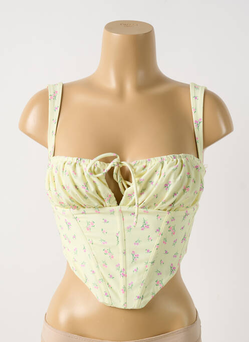 Top jaune HOUSE OF CB LONDON pour femme