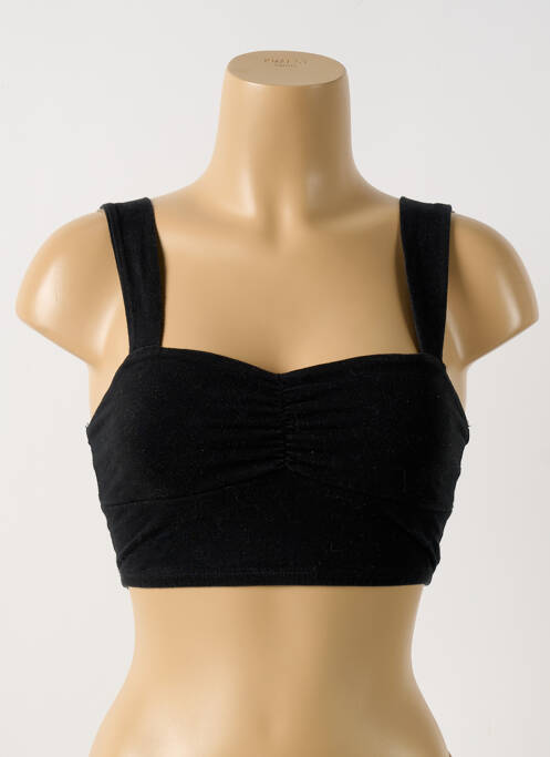 Top noir SANS MARQUE pour femme