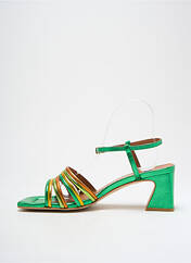 Sandales/Nu pieds vert ANGEL ALARCON pour femme seconde vue