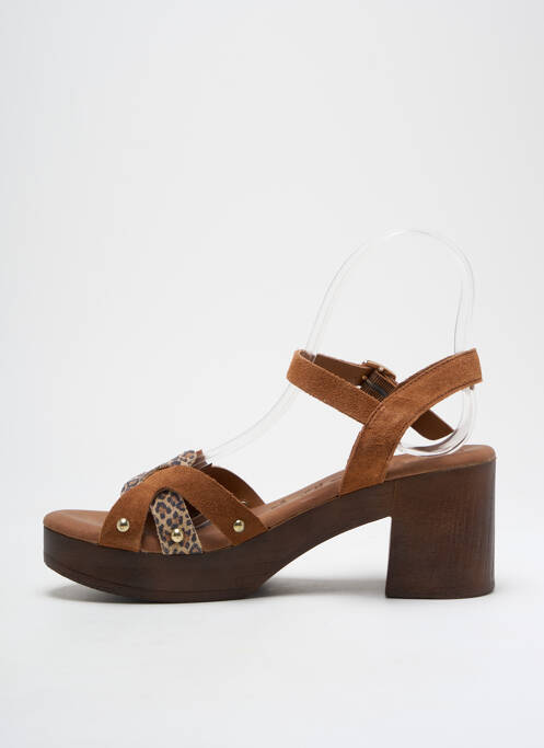 Sandales/Nu pieds marron TAMARIS pour femme