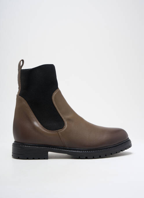 Bottines/Boots marron REQINS pour femme