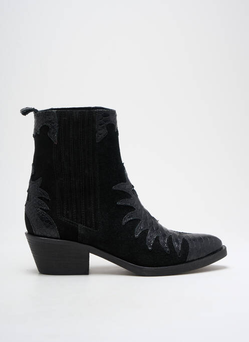 Bottines/Boots noir REQINS pour femme