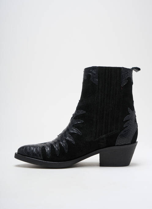Bottines/Boots noir REQINS pour femme